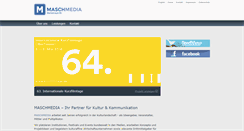Desktop Screenshot of masch-media.de